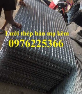Lưới hàn ô vuông mạ kẽm, lưới kẽm hàn ô vuông, lưới thép hàn ô vuông