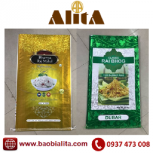 Bao PP dệt ghép màng bạc