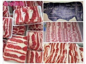 Ba rọi/nạm bò Úc (Beef Navel End (N.E) Brisket/Short Plate) -900gr(3 khay )