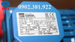 Máy bơm ly tâm trục ngang Ebara series 3D/3M