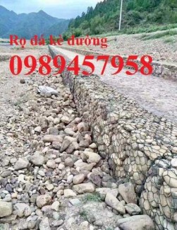 Rọ đá gia cố đường, Rọ đá Gia cố nền đất dốc, bờ tường, chống sụt lở