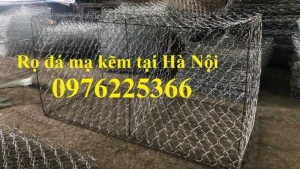 Rọ đá mạ kẽm 2x1x0,5m, 2x1x1m có sẵn hàng tại Hà Nội