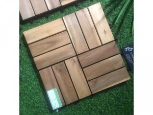 Vỉ gỗ lót sàn nhà, ban công, sân vườn, trang trí