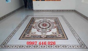 Gạch thảm sàn trang trí, gach hoa văn HP879