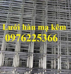 Lưới kẽm, lưới hàn mạ kẽm, lưới hàn ô vuông mạ kẽm, lưới thép ô vuônng