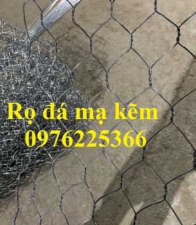 Rọ đá, rọ đá mạ kẽm, rọ đá bọc nhựa có sẵn hàng