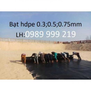 Bạt hdpe 0.3;0.5;0.75mm k4x50;k5x60m