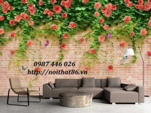 Tranh Gạch Men Hoa Hồng 3d Hp7211