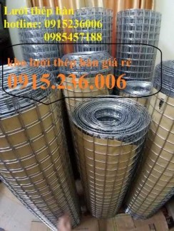 Lưới Thép Hàn D3, D4, D5 Mạ Kẽm Dạng Cuộn, Dạng Tấm