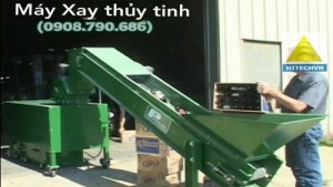 Máy Xay Nghiền Thủy Tinh Kính Chai Lọ 15kw