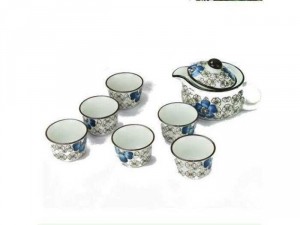 Bộ Ấm Trà Hoa Văn ( Hàng sẵn kho )