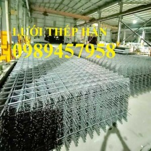 Lưới thép phi 4 ô 100x100, 200x200, Lưới hàn chập phi 6 ô 100x100, 150x150, 200x200