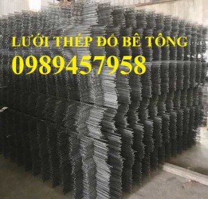 Lưới thép phi 4 ô 100*100, Lưới hàn chập phi 6 ô 100x100, A8 200*200, A10 200*200