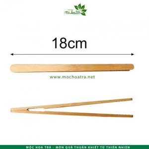 Dụng Cụ Gắp Trà Bằng Tre