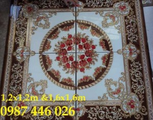 Gạch Thảm Chiếu Nghỉ Vuông Trang Trí Sảnh Phòng Khách Hp692