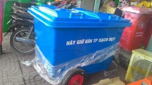 Thùng Rác Nhựa Hdpe 660l (hdpe660) - Nhựa Phước Đạt