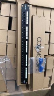 Patch Panel Amp 24 Port 1375014-2, Patch Panel Amp 48 Port 1375015-2 Chính Hãng Cat 6e