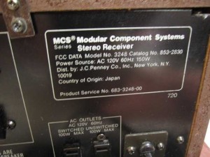 Ampli Receiver Mcs 3248