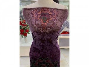 Nhung đá vịnh hạ long - màu tím khoai mỡ