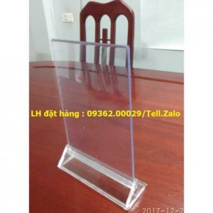 Có Sẵn Menu Mica A4, A5 Để Bàn