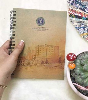 In Ấn Thiết Kế Sổ Tay, Sổ Lò Xo Quà Tặng Nhân Viên Công Ty