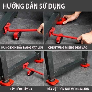 Bộ dụng cụ nâng và di chuyển đồ đạc thông minh