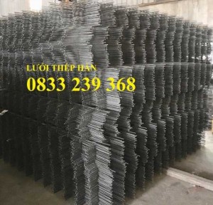 Lưới thép đổ sàn bê tông phi 6 ô 150x150, 200x200, 250x250 làm theo đơn đặt hàng, giao hàng 3 ngày