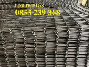 Lưới thép đổ sàn bê tông phi 6 ô 150x150, 200x200, 250x250 làm theo đơn đặt hàng, giao hàng 3 ngày