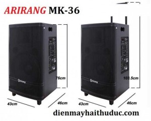 Loa kéo Arirang MK-36 giá bán rẻ nhất tại Điện Máy Hải Thủ Đức
