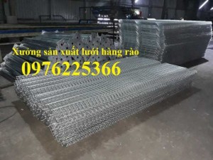 Hàng rào lưới thép mạ kẽm nhúng nóng, lưới thép hàn mạ kẽm