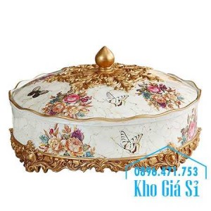 Khay hộp 6 ngăn cao cấp nhập khẩu đựng mứt kẹo bánh ngày tết - Quà tặng ý nghĩa dịp tết 2021