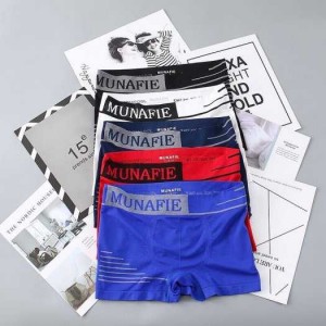 Combo 5 Quần Sịp Đùi Nam Munafie Dệt Kim Mẫu Mới