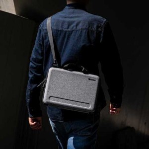 Túi Đeo Chéo Chống Va Đập Tomtoc (USA) Eva For Macbook Pro 15″/Macbook 16″ Gray (A25-E01G) - MSN181647