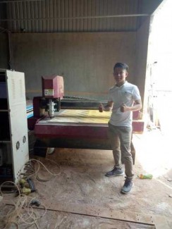 Thu mua máy đục gỗ, máy tiện gỗ vi tính cũ, máy hư hỏng