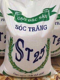 Bao bì nhựa đựng gạo có in