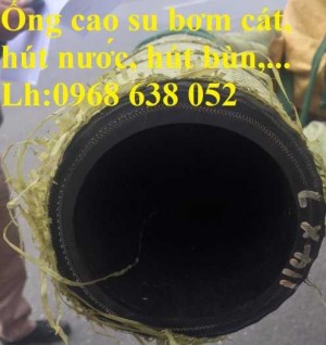 Ống cao su hút sạn, hút cát sỏi, hút bùn chịu mài mòn nhập khẩu chính hãng