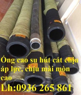 Ống cao su hút sạn, hút cát sỏi, hút bùn chịu mài mòn nhập khẩu chính hãng