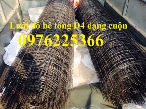 Lưới thép hàn D4a200x200, D4a150x150, D4a100x100 giá rẻ, sẵn hàng tại Hà Nội