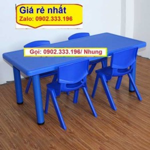 Nơi chuyên bán bàn nhựa bán nguyệt mầm non