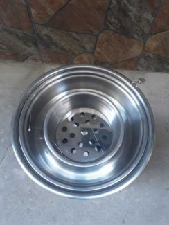 Giảm giá bếp nướng than hoa không khói đặt âm bàn hàn Quốc hút dương