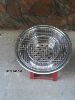 Giảm giá bếp nướng than hoa không khói đặt âm bàn hàn Quốc hút dương