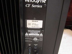 SUB VELODYNE CHT 12