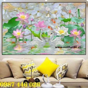 Tranh gạch 3d, tranh ốp tường 4d, tranh gạch 5d