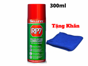 Chai Xịt Chống Rỉ Sét Và Bôi Trơn Selleys Rp7 300ml Tặng Kèm Khăn - Rp7-300