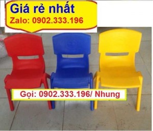 Ghế nhựa mầm non rẻ nhất, ghế nhựa đúc rẻ nhất