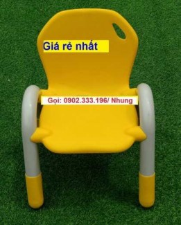 Ghế nhựa mầm non rẻ nhất, ghế nhựa đúc rẻ nhất