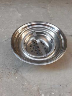 Bếp nướng than hoa âm bàn DK01 được làm hoàn toàn bằng inox cao cấp