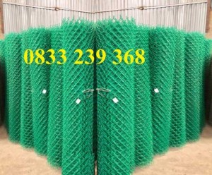 Lưới thép B40 mạ kẽm và bọc nhựa ô 50x50, 60x60 khổ 2m, 2,2m