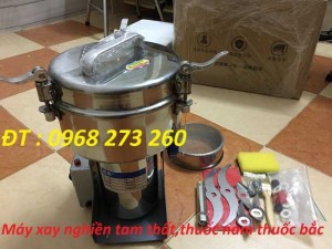 Máy xay nấm linh chi, củ tam thất thành bột mịn