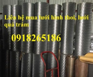 Lưới mắt cáo làm hàng rào, Lưới hình thoi trát tường, Lưới trang trí